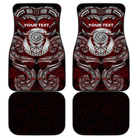 New Zealand Aotearoa Rugby Car Mats Maori Fern Tattoo Art DT02 - Polynesian Pride