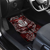 New Zealand Aotearoa Rugby Car Mats Maori Fern Tattoo Art DT02 - Polynesian Pride