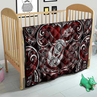 New Zealand Aotearoa Rugby Quilt Maori Fern Tattoo Art DT02 - Polynesian Pride