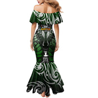 Personalised Warriors Maori Darts Mermaid Dress New Zealand Darts Silver Fern DT02 - Polynesian Pride