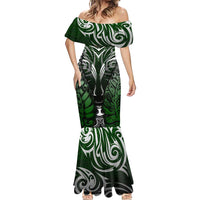 Personalised Warriors Maori Darts Mermaid Dress New Zealand Darts Silver Fern DT02 - Polynesian Pride