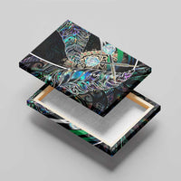 New Zealand Darts Canvas Wall Art NZ Paua Shell Maori Fern