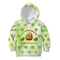 Kiwi Cannibalism Kid Hoodie New Zealand Kiwi Cute Bird Funny DT02 Hoodie Green - Polynesian Pride