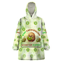 Kiwi Cannibalism Wearable Blanket Hoodie New Zealand Kiwi Cute Bird Funny DT02 One Size Green - Polynesian Pride