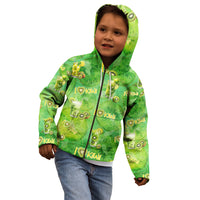 I Love Kiwi Kid Hoodie New Zealand Kiwi Fruit Summer Cocktail DT02 - Polynesian Pride