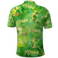 I Love Kiwi Polo Shirt New Zealand Kiwi Fruit Summer Cocktail DT02 - Polynesian Pride
