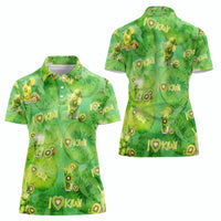I Love Kiwi Women Polo Shirt New Zealand Kiwi Fruit Summer Cocktail DT02 - Polynesian Pride