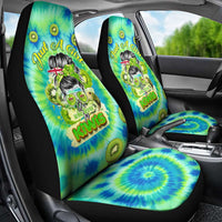 Just a Girl Who Loves Kiwis Car Seat Cover New Zealand Tie Dye DT02 - Polynesian Pride