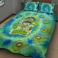 Just a Girl Who Loves Kiwis Quilt Bed Set New Zealand Tie Dye DT02 - Polynesian Pride