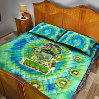 Just a Girl Who Loves Kiwis Quilt Bed Set New Zealand Tie Dye DT02 - Polynesian Pride