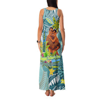 Palau Father's Day Polynesia Family Matching Tank Maxi Dress and Hawaiian Shirt Dad and Son DT02 - Polynesian Pride