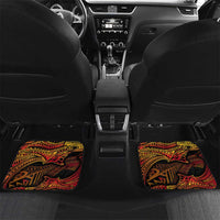 Papua New Guinea 50th Independence Day Car Mats Culture Spirit and Sovereignty DT02 Set 2pcs - Back Art - Polynesian Pride