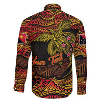 Papua New Guinea 50th Independence Day Family Matching Mermaid Dress and Hawaiian Shirt Culture Spirit and Sovereignty DT02 - Polynesian Pride