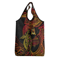 Papua New Guinea 50th Independence Day Grocery Bag Culture Spirit and Sovereignty DT02 - Polynesian Pride