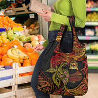 Papua New Guinea 50th Independence Day Grocery Bag Culture Spirit and Sovereignty DT02 - Polynesian Pride