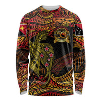 Papua New Guinea 50th Independence Day Long Sleeve Shirt Culture Spirit and Sovereignty DT02 Unisex Art - Polynesian Pride