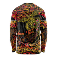 Papua New Guinea 50th Independence Day Long Sleeve Shirt Culture Spirit and Sovereignty DT02 - Polynesian Pride