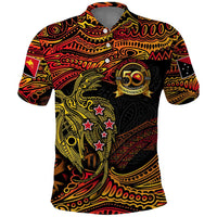 Papua New Guinea 50th Independence Day Polo Shirt Culture Spirit and Sovereignty DT02 Art - Polynesian Pride