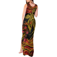 Papua New Guinea 50th Independence Day Tank Maxi Dress Culture Spirit and Sovereignty DT02 - Polynesian Pride