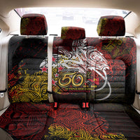 PNG 1975 - 2025 Back Car Seat Cover Papua New Guinea 50th Independence Anniversary DT02 - Polynesian Pride