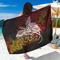 PNG 1975 - 2025 Sarong Papua New Guinea 50th Independence Anniversary