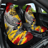 Papua New Guinea 50th Independence Day Car Seat Cover Celebrate Our History, Inspire Our Future DT02 One Size Art - Polynesian Pride