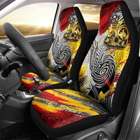 Papua New Guinea 50th Independence Day Car Seat Cover Celebrate Our History, Inspire Our Future DT02 - Polynesian Pride