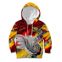 Papua New Guinea 50th Independence Day Kid Hoodie Celebrate Our History, Inspire Our Future DT02 Hoodie Art - Polynesian Pride