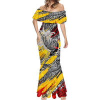 Papua New Guinea 50th Independence Day Mermaid Dress Celebrate Our History, Inspire Our Future DT02 - Polynesian Pride