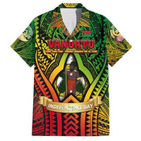 Vanuatu 45th Independence Anniversary Hawaiian Shirt Embracing Our Traditions Shaping Our Future