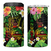 45th Anniversary of Freedom Vanuatu 4 in 1 Can Cooler Tumbler Island Pride Cultural Power Pacific Unity DT02 One Size: 16 oz Art - Polynesian Pride