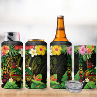 45th Anniversary of Freedom Vanuatu 4 in 1 Can Cooler Tumbler Island Pride Cultural Power Pacific Unity DT02 - Polynesian Pride