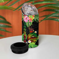 45th Anniversary of Freedom Vanuatu 4 in 1 Can Cooler Tumbler Island Pride Cultural Power Pacific Unity DT02 - Polynesian Pride