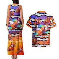 The Ocean Best Dad Couples Matching Tank Maxi Dress and Hawaiian Shirt Like Marlin Happy Fathers Day To a True Hero DT02 - Polynesian Pride