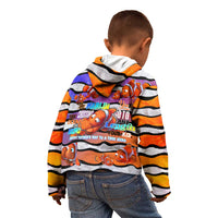 The Ocean Best Dad Kid Hoodie Like Marlin Happy Fathers Day To a True Hero - Polynesian Pride