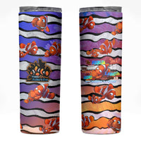 The Ocean Best Dad Skinny Tumbler Like Marlin Happy Fathers Day To a True Hero DT02 Art - Polynesian Pride