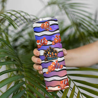 The Ocean Best Dad Skinny Tumbler Like Marlin Happy Fathers Day To a True Hero DT02 - Polynesian Pride