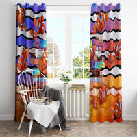 The Ocean Best Dad Window Curtain Like Marlin Happy Fathers Day To a True Hero - Polynesian Pride