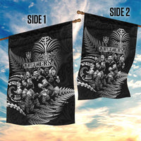 All Black Brothers Rugby Garden Flag New Zealand Maori Haka