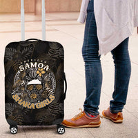 Personalized Shaka Girls America Samoa Luggage Cover Tropical Flowers Vintage