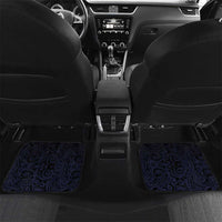 New Zealand Tui Bird Car Mats Maori Koru Mix Pohutukawa