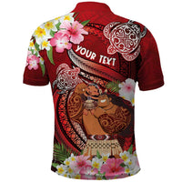 Personalised New Zealand Father's Day Polo Shirt Happy Father And Child DT04 - Polynesian Pride