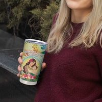 Personalised Hawaii Mother's Day Tumbler Cup I Love You Mom