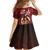 Personalised New Zealand Mother's Day Family Matching Off Shoulder Maxi Dress and Hawaiian Shirt I Love You Mom DT04 - Polynesian Pride