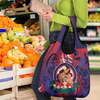 Samoa Mother's Day Grocery Bag I Love You Mom