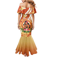 Personalised Tonga Mother's Day Mermaid Dress I Love You Mom