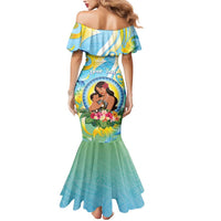 Personalised Fiji Mother's Day Mermaid Dress I Love You Mom DT04 - Polynesian Pride