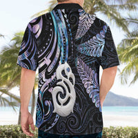 New Zealand Aotearoa Hawaiian Shirt Maori Hei Manaia Purple Paua Shell DT04 - Polynesian Pride