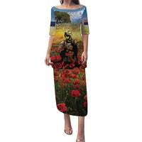 New Zealand ANZAC Day Puletasi The Ode Remembrance And Poppy