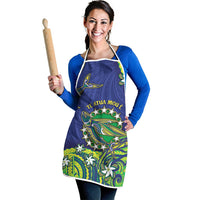 Cook Islands Language Week Apron Flying Fish 15 Stars Tribal Patterns